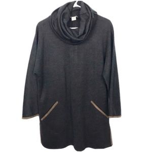 Soft Surroundings Cotswold Wool Tunic Sweater